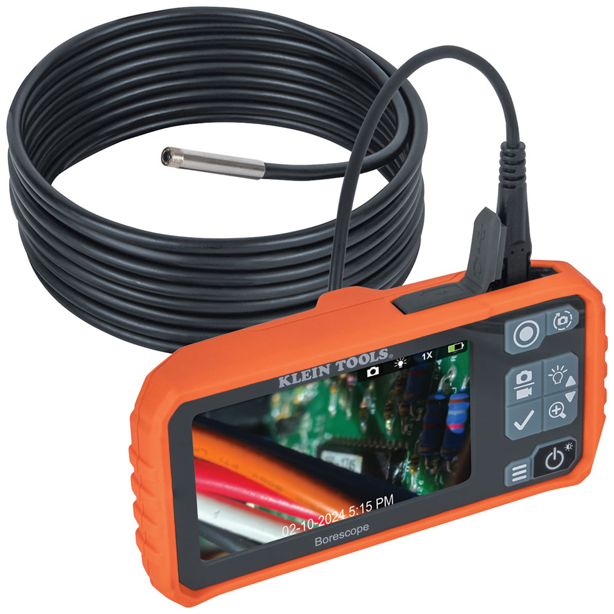 Klein Tools Utility Borescope, Model# ET17